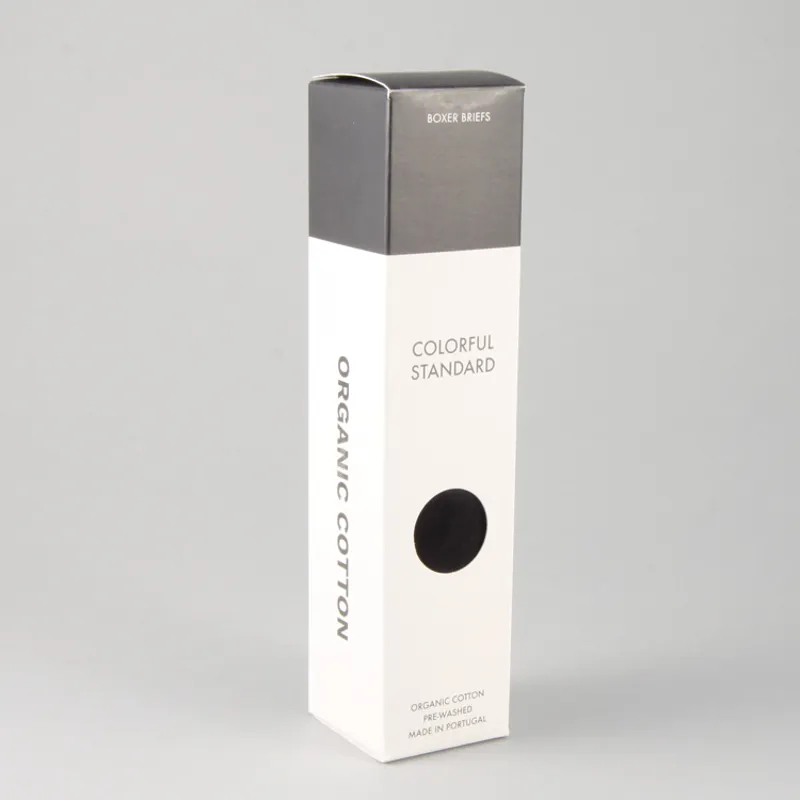 Colorful Standard Classic Organic Boxer Briefs - Deep Black-1